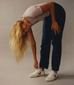 NOVA CANVAS WHITE MARSALA<VEJA New