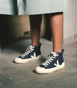 NOVA HT CANVAS NAUTICO BUTTER SOLE<VEJA Clearance