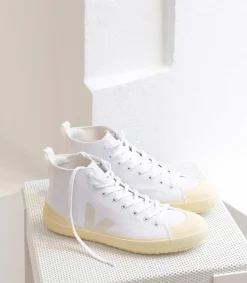 NOVA HT CANVAS WHITE BUTTER SOLE<VEJA Best Sale