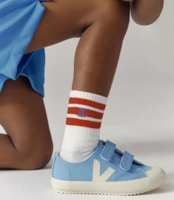 OLLIE CANVAS AQUA PIERRE<VEJA Hot