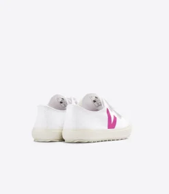 OLLIE CANVAS WHITE LOTUS<VEJA Best Sale