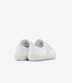 OLLIE CANVAS WHITE PIERRE<VEJA Cheap