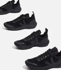PERFORMANCE RUNNER V-KNIT X RICK OWENS BLACK<VEJA Flash Sale