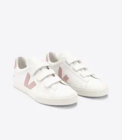 RECIFE CHROMEFREE LEATHER WHITE BABE<VEJA Cheap
