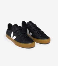 RECIFE LEATHER BLACK WHITE<VEJA Flash Sale