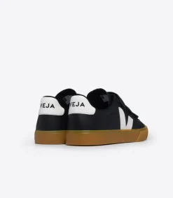 RECIFE LEATHER BLACK WHITE<VEJA Flash Sale