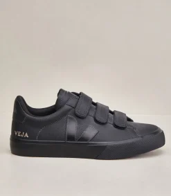 RECIFE LEATHER FULL BLACK<VEJA Outlet