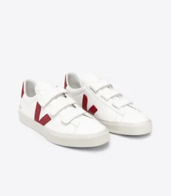 RECIFE LEATHER WHITE MARSALA<VEJA Discount