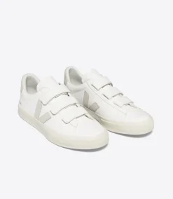 RECIFE LEATHER WHITE NATURAL<VEJA Fashion