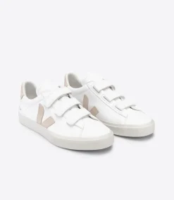 RECIFE LEATHER WHITE SABLE<VEJA Cheap