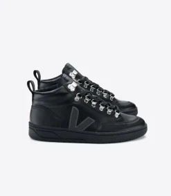 RORAIMA LEATHER BLACK GRAFITE BLACK SOLE<VEJA Shop