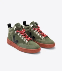 RORAIMA SUEDE OLIVE BLACK RUST SOLE<VEJA Flash Sale