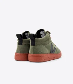 RORAIMA SUEDE OLIVE BLACK RUST SOLE<VEJA Flash Sale