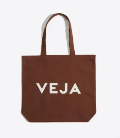 TOTE BAG COTTON CHOCOLATE<VEJA Flash Sale