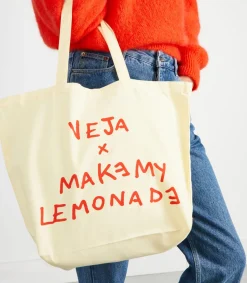 TOTE BAG X MAKE MY LEMONADE<VEJA Store