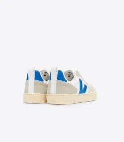 V-10 LEATHER WHITE PAROS ALMOND<VEJA Sale