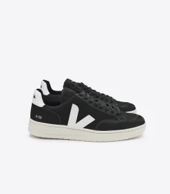 V-12 B-MESH BLACK WHITE<VEJA Best Sale