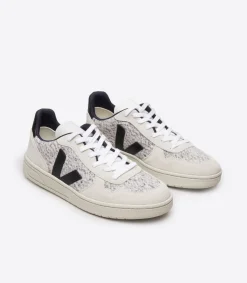 V-10 FLANNEL SNOW BLACK<VEJA Best Sale