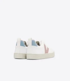 V-10 LACES CWL WHITE BABE BLUE<VEJA Best