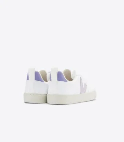 V-10 LACES CWL WHITE PARME LAVANDE<VEJA New