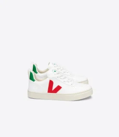 V-10 LACES CWL WHITE PEKIN EMERAUDE<VEJA Cheap