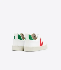 V-10 LACES CWL WHITE PEKIN EMERAUDE<VEJA Cheap