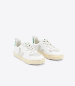 V-10 LACES CWL WHITE PIERRE EMERAUDE<VEJA Online