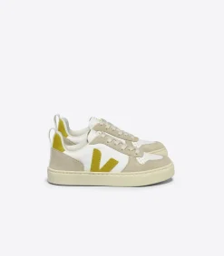 V-10 LACES WHITE LIQUOR ALMOND<VEJA New