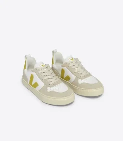 V-10 LACES WHITE LIQUOR ALMOND<VEJA New