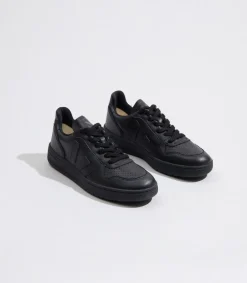 V-10 LEATHER BLACK BLACK<VEJA Flash Sale