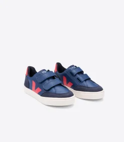 V-12 LEATHER COBALT PEKIN<VEJA Cheap