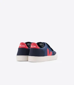 V-12 LEATHER COBALT PEKIN<VEJA Cheap