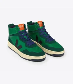 V-95 LEATHER EMERAUDE BLACK<VEJA Store