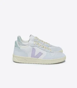 V-10 LEATHER GRAVEL PARME MENTHOL<VEJA Sale