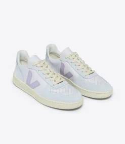 V-10 LEATHER GRAVEL PARME MENTHOL<VEJA Sale