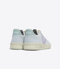 V-10 LEATHER GRAVEL PARME MENTHOL<VEJA Sale