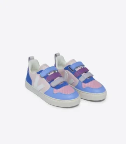 V-10 LEATHER MULTICO PETALE WHITE<VEJA Discount