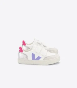 V-12 LEATHER MULTICO SILVER<VEJA Discount