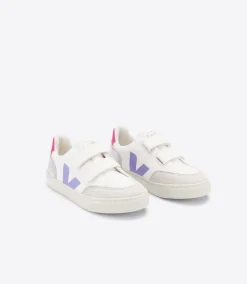V-12 LEATHER MULTICO SILVER<VEJA Discount