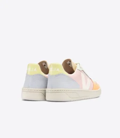 V-10 LEATHER PETALE WHITE MULTICO<VEJA Best Sale