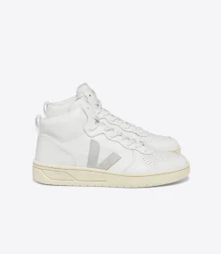 V-15 LEATHER WHITE<VEJA Fashion