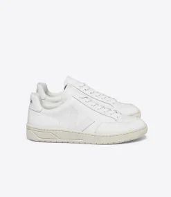 V-12 LEATHER WHITE<VEJA Outlet