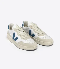 V-90 LEATHER WHITE CALIFORNIA<VEJA Best Sale