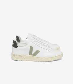 V-12 LEATHER WHITE CLAY MUD<VEJA Sale