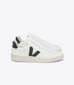 V-12 LEATHER WHITE CYPRUS<VEJA Flash Sale