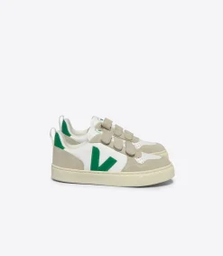 V-10 LEATHER WHITE EMERAUDE<VEJA Online