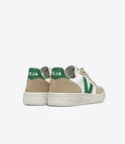 V-10 LEATHER WHITE EMERAUDE SAHARA<VEJA Best