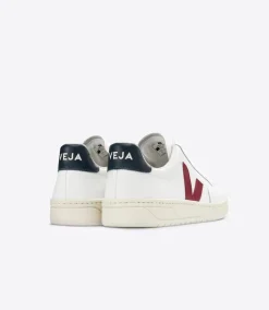 V-12 LEATHER WHITE MARSALA NAUTICO<VEJA Flash Sale