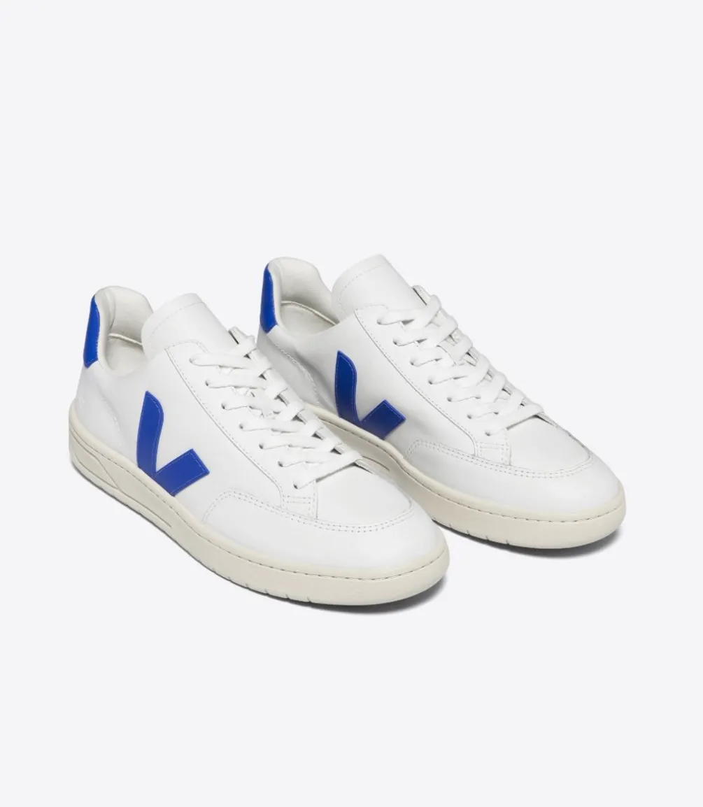 V-12 LEATHER WHITE PAROS<VEJA Fashion