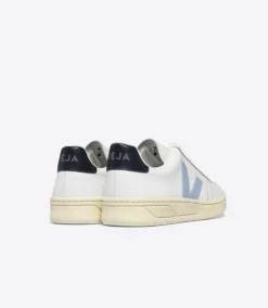 V-12 LEATHER WHITE STEEL NAUTICO<VEJA Sale